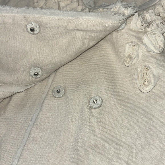 🌺 J. CREW Crewcuts Silk Floral Decal Cardigan - Picture 5 of 9